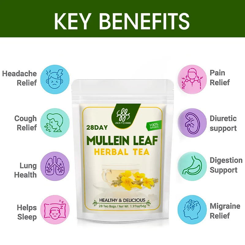 Mullein Leaf Tea Bags