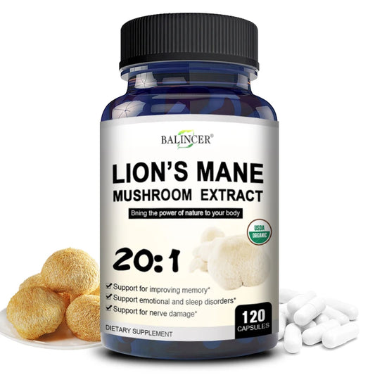 Lion's Mane Mushroom Extract Supplement
